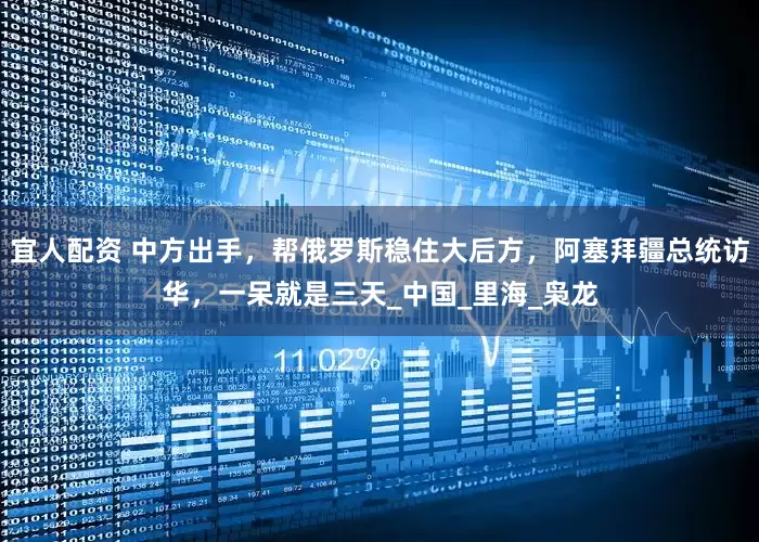 宜人配资 中方出手，帮俄罗斯稳住大后方，阿塞拜疆总统访华，一呆就是三天_中国_里海_枭龙